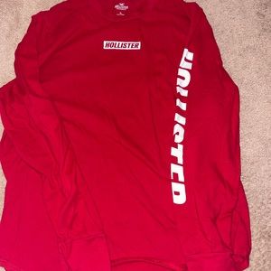 Red Hollister long sleeve